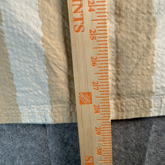 New Puma Kid Super Studios Button Down Shirt Alpine Snow Beige Size S 62951187 - Picture 9 of 10